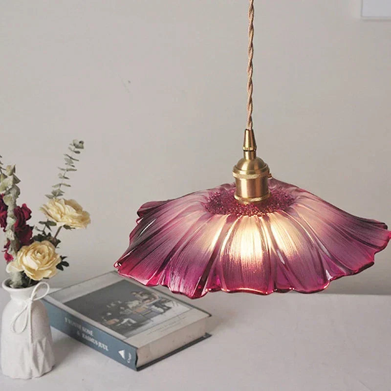 AuroraBloom | Modern Floral Pendant Light