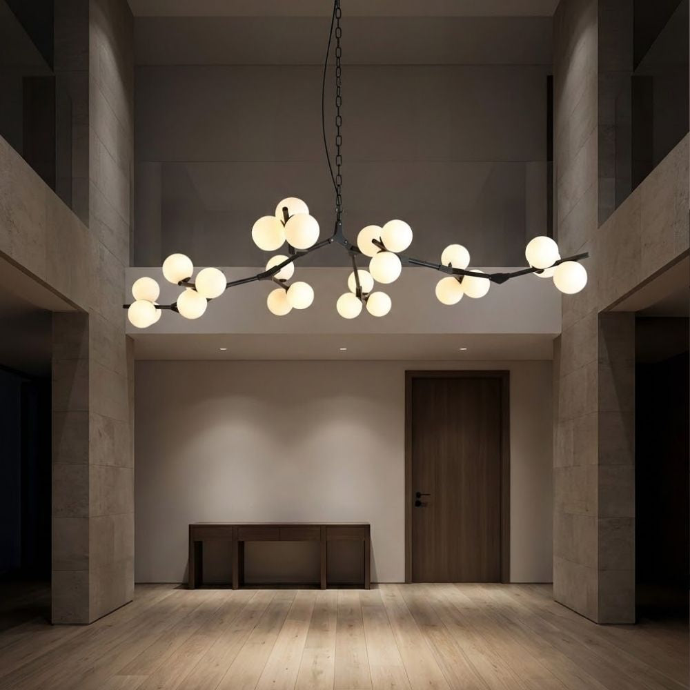 Lio Lampe de plafond moderne à branches — Forme organique sculpturale