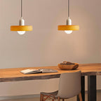KiraGlass Geometric Bauhaus Pendant Light In Colored Glass