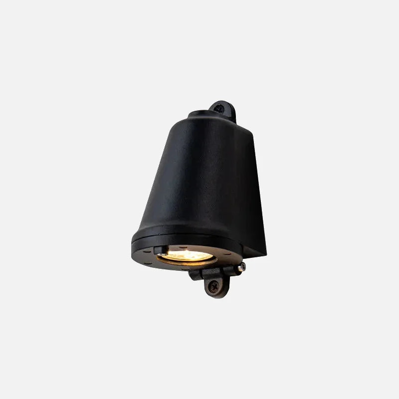 Wandleuchte Aluminium LED 5W Glockenform schwarz silber gold | Euroselle