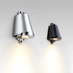 Wandleuchte Aluminium LED 5W Glockenform schwarz silber gold | Euroselle
