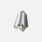 Wandleuchte Aluminium LED 5W Glockenform schwarz silber gold | Euroselle