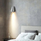 Wandleuchte Aluminium LED 5W Glockenform schwarz silber gold | Euroselle