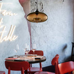Lumeria Glass LED Pendant Light in Multiple Colors for Home