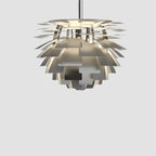 Aurique Metal Artichoke Pendant Light Sculptural LED
