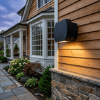 Modern Outdoor Wall Lamp Metal Glass LED | Euroselle