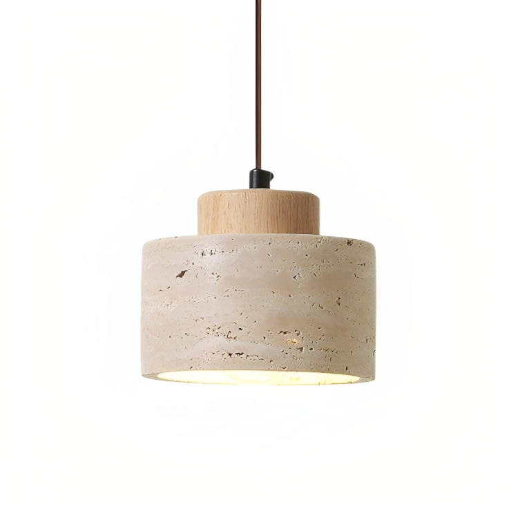 Home Pendant Light in Travertine