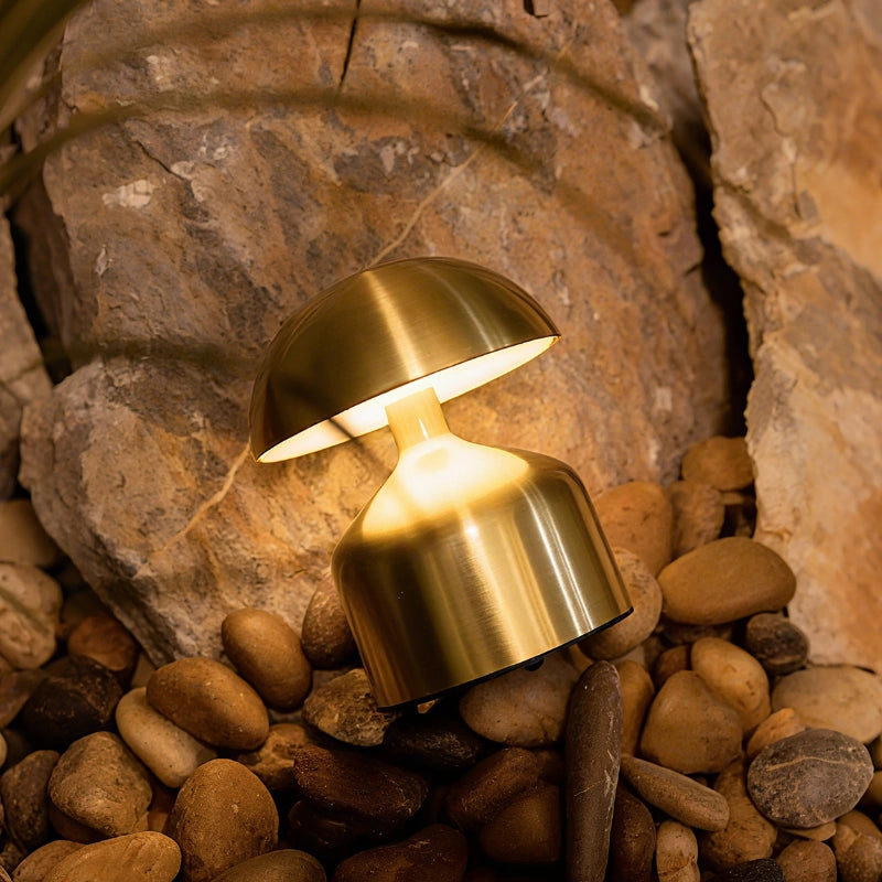 Moderne Schmiedeeisen Tischlampe – Dimmbar und Wiederaufladbar mit Anpassbarer Beleuchtung | Euroselle