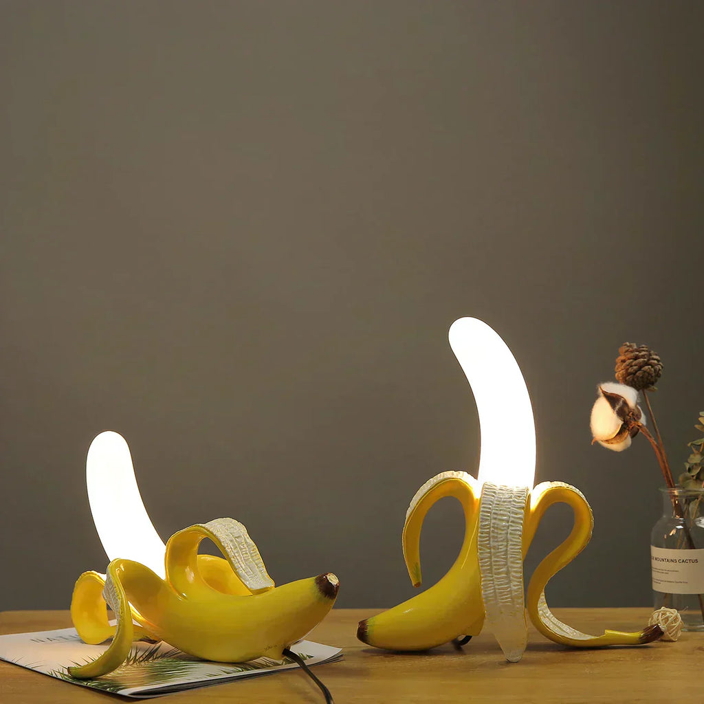 Lumina Chic Banana Lamps For Modern Home Accent Decor