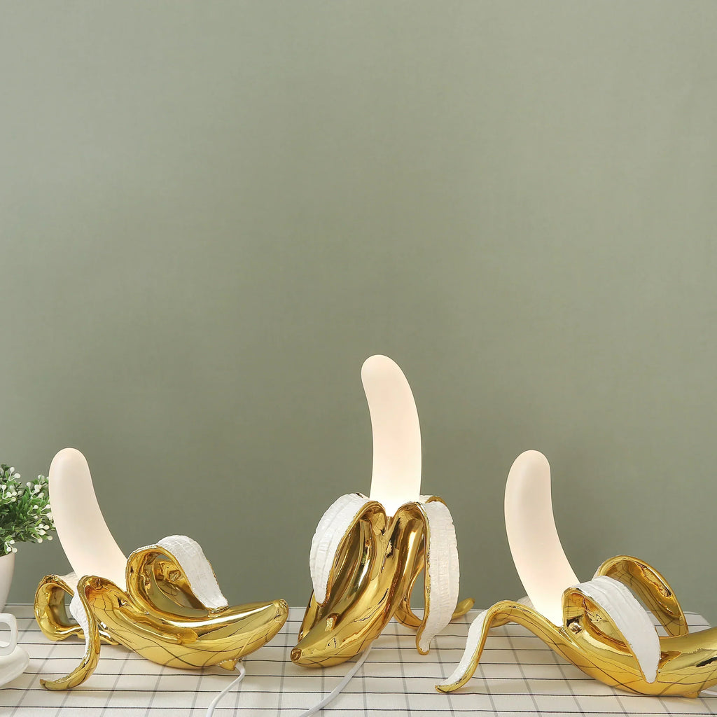 Lumina Chic Banana Lamps For Modern Home Accent Decor