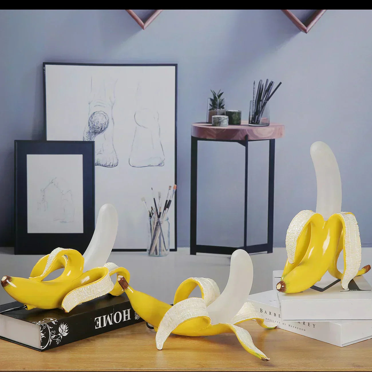 Lumina Chic Banana Lamps For Modern Home Accent Decor