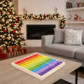 BrightPath Montessori 99-Grid Multiplication Board, Colorful Non-Toxic Wood