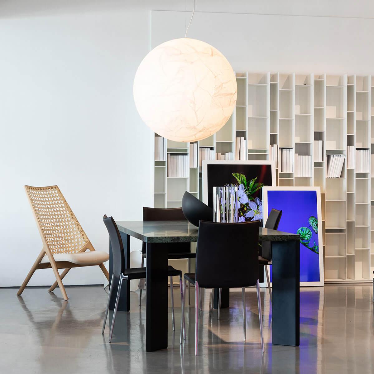 LunaSilk Ceiling Lamp With Moonlit Glow And Silk Accent For Calm Rooms