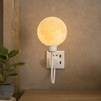 Wall Sconce Moon Design LED Warm White Decorative Indoor Wall Light | Euroselle