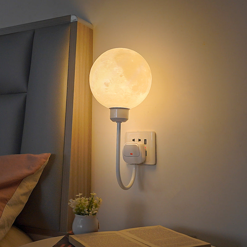Wall Sconce Moon Design LED Warm White Decorative Indoor Wall Light | Euroselle