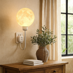 Wall Sconce Moon Design LED Warm White Decorative Indoor Wall Light | Euroselle