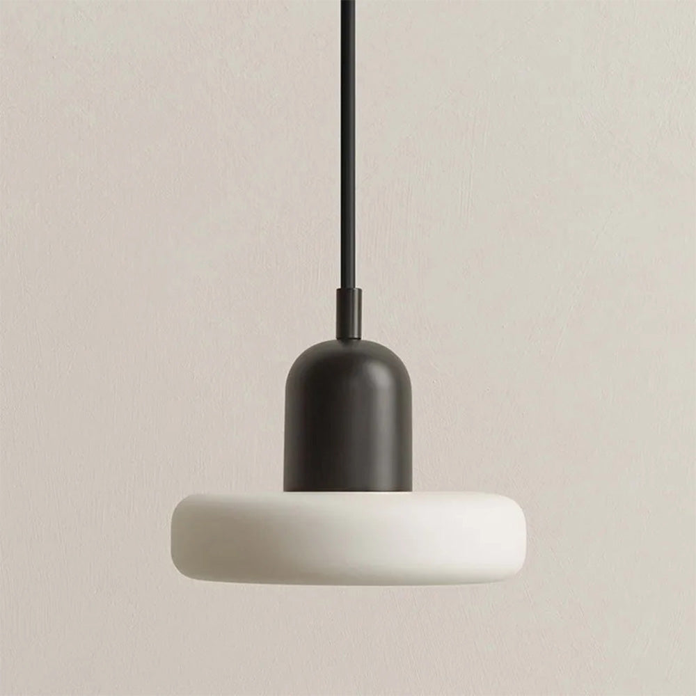 Nordell Scandinavian Metal And Glass Pendant Lamp Modern