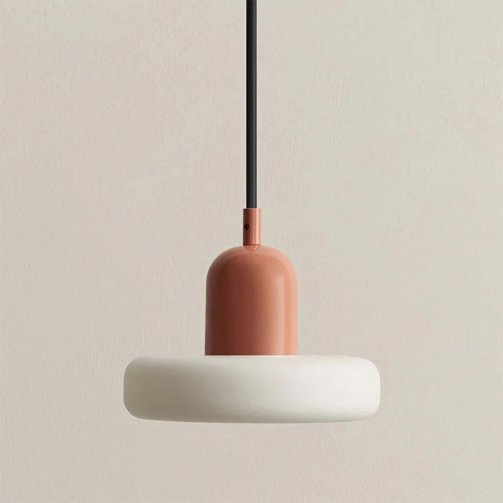 Nordell Scandinavian Metal And Glass Pendant Lamp Modern