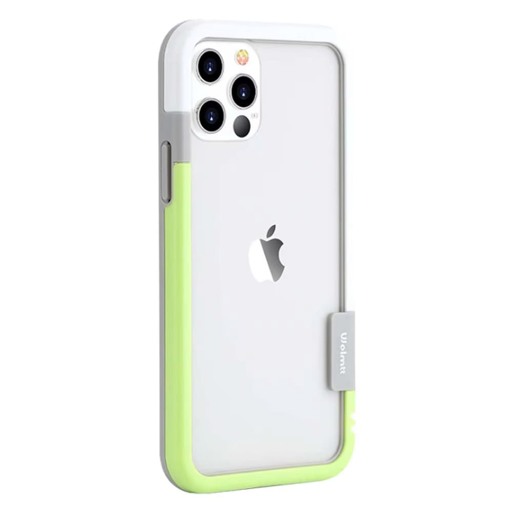 双色 iPhone 手机壳 — 凸起摄像头环，吸震硅胶边框