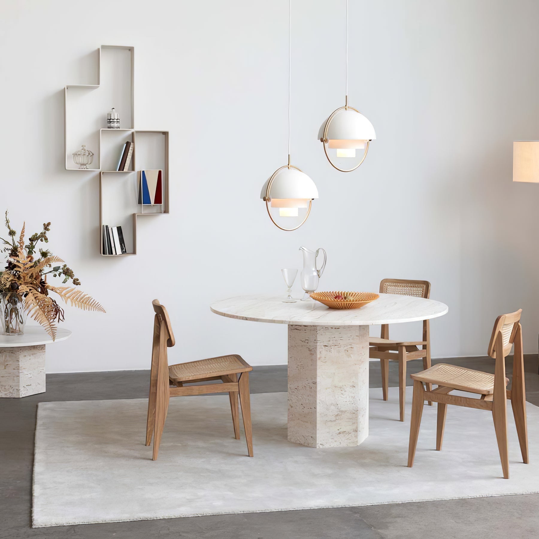 Arielle Nest Pendant Light With Layered Shade Design