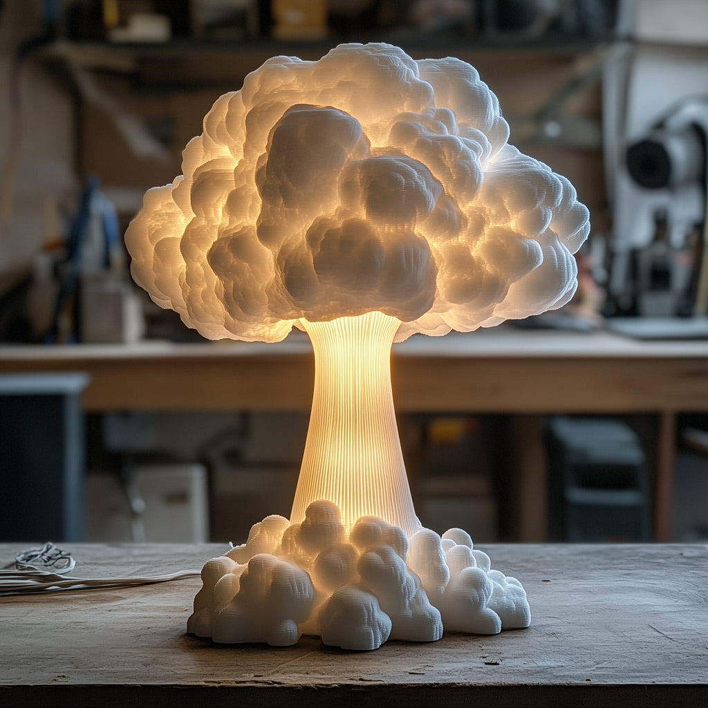 Mushroom Lamp Warm White LED Indoor Decorative Light | Euroselle