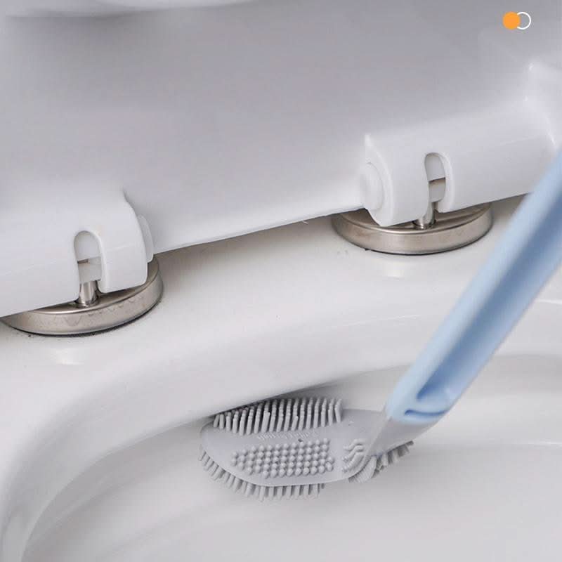 TriSmart Triangle Bath Brush — Angled Head for Tight Corners and Baseboard Edges