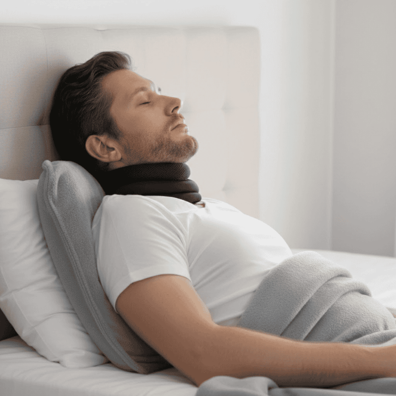 Oreiller de soutien cervical BreathEase — réduction du ronflement, alignement naturel de la colonne vertébrale