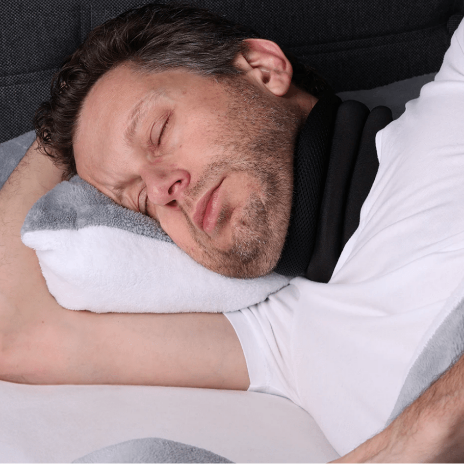 Oreiller de soutien cervical BreathEase — réduction du ronflement, alignement naturel de la colonne vertébrale