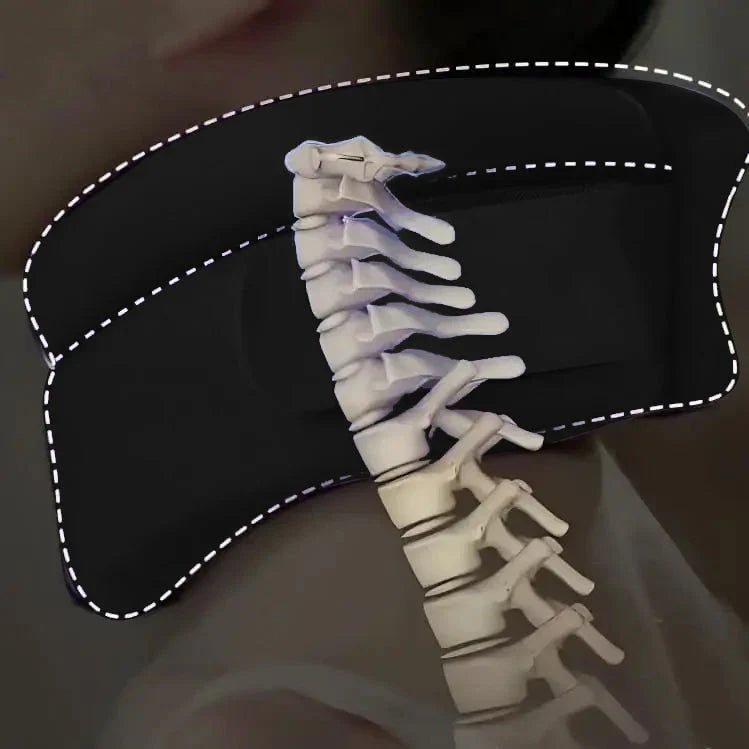 Oreiller de soutien cervical BreathEase — réduction du ronflement, alignement naturel de la colonne vertébrale