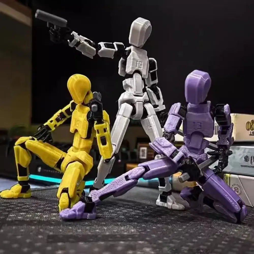 CalmFlex Astrobot Multi-Jointed Poseable Action Figure