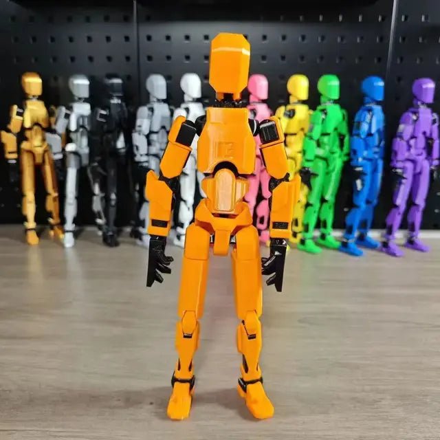 CalmFlex Astrobot Multi-Jointed Poseable Action Figure