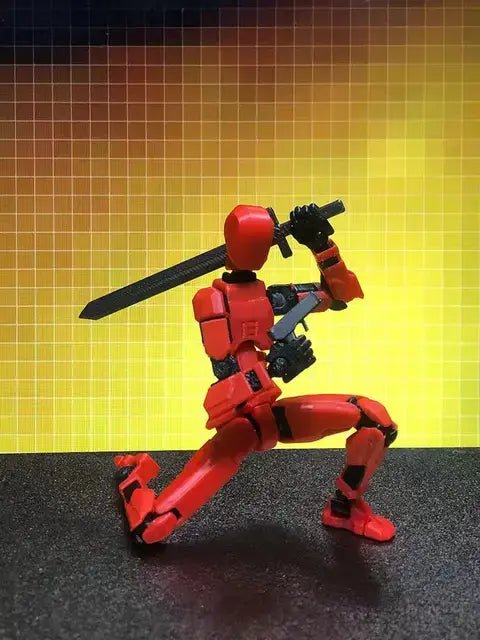 CalmFlex Astrobot Multi-Jointed Poseable Action Figure