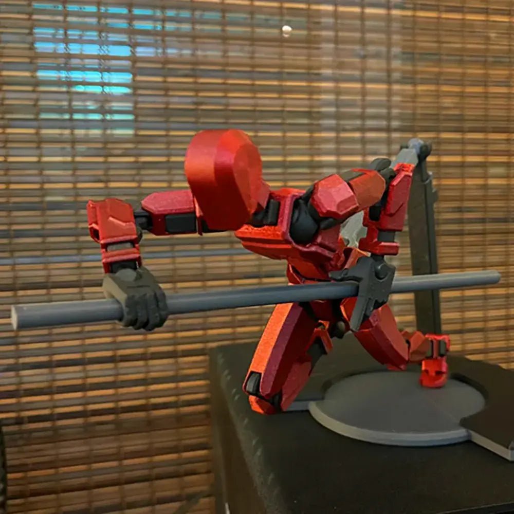 CalmFlex Astrobot Multi-Jointed Poseable Action Figure