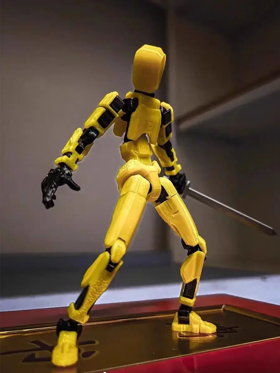 CalmFlex Astrobot Multi-Jointed Poseable Action Figure