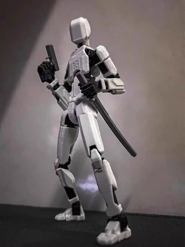 CalmFlex Astrobot Multi-Jointed Poseable Action Figure