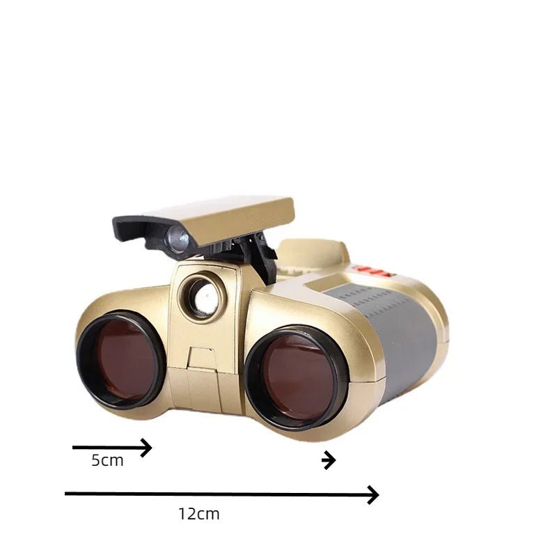 Jumelles de vision nocturne pour enfants LumenQuest — grossissement 4x, objectif de 30mm, lentilles pour faible luminosité