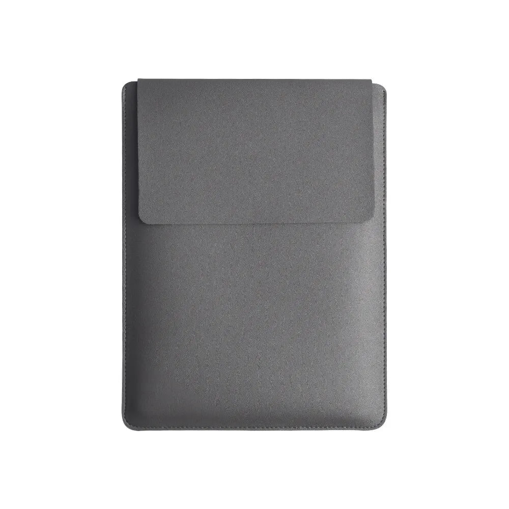 Funda para portátil de PU ApexGuard — Interior de felpa, carcasa exterior protectora