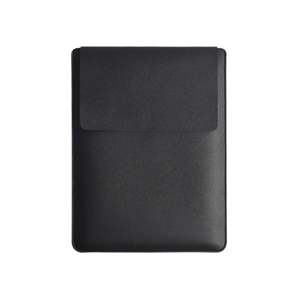 Funda para portátil de PU ApexGuard — Interior de felpa, carcasa exterior protectora