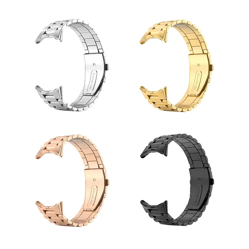 Cinturino con chiusura in acciaio per Google Pixel Watch e Pixel Watch 2, 41mm