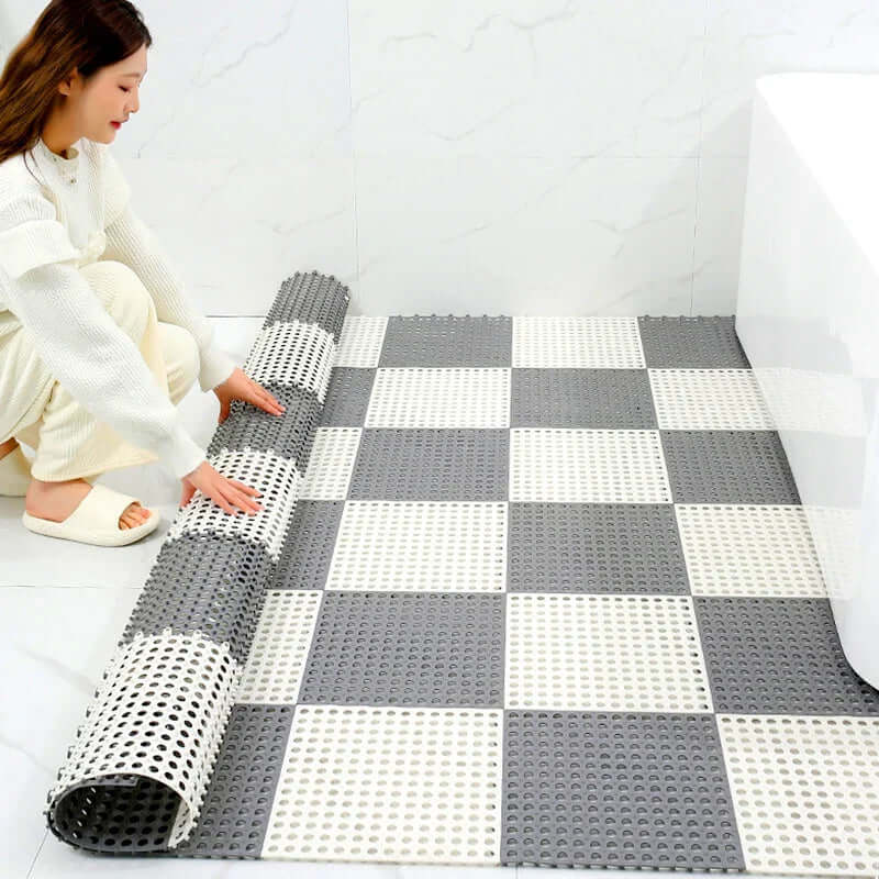 Waterproof Non-Slip Bath Mats for Safe and Comfortable Shower - Euroselle