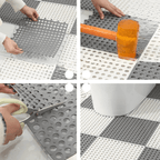 Waterproof Non-Slip Bath Mats for Safe and Comfortable Shower - Euroselle
