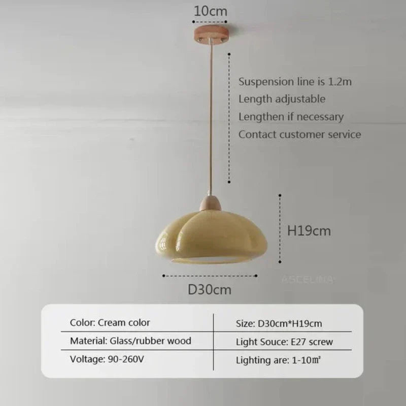 MedievalLuxe - Creamy pendant light