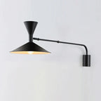 Nymera Nordic Wall Lamp With Swivel Arm For Reading And Ambient Glow