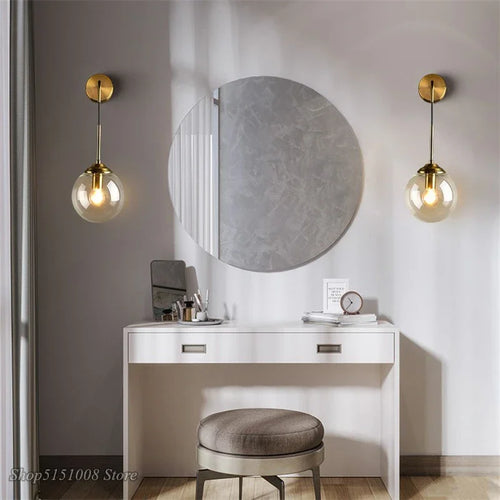 ClearVue - Appliques murales en verre nordiques