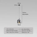 AstraLume Minimalist Glass Lamp for a Timeless Atmosphere