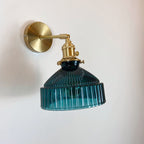 Wall Sconce Glass Brass E26 Hardwired Dome Indoor Decorative Light Fixture | Euroselle