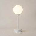 Globe LED Table Lamp, Rechargeable Battery, Touch Control Dimming | Euroselle