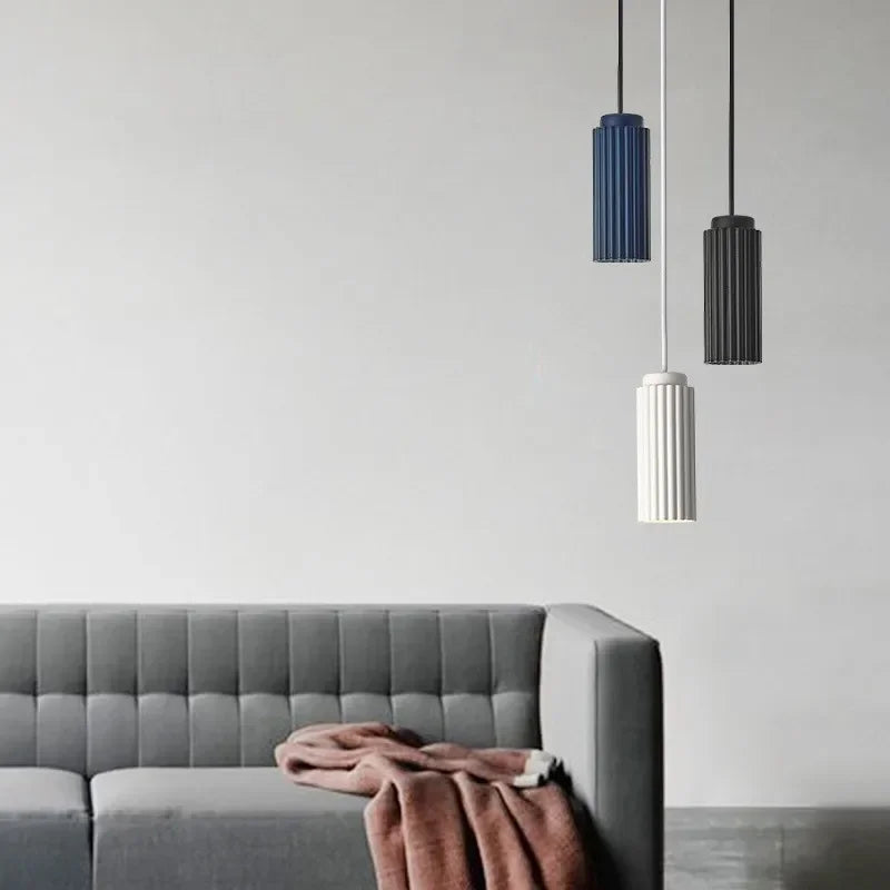 Lumenra | Modern Scandinavian Minimalist Fluted Pendant Light