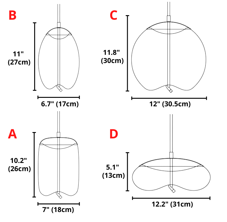 Nordic Rope & Glass Pendant Lights