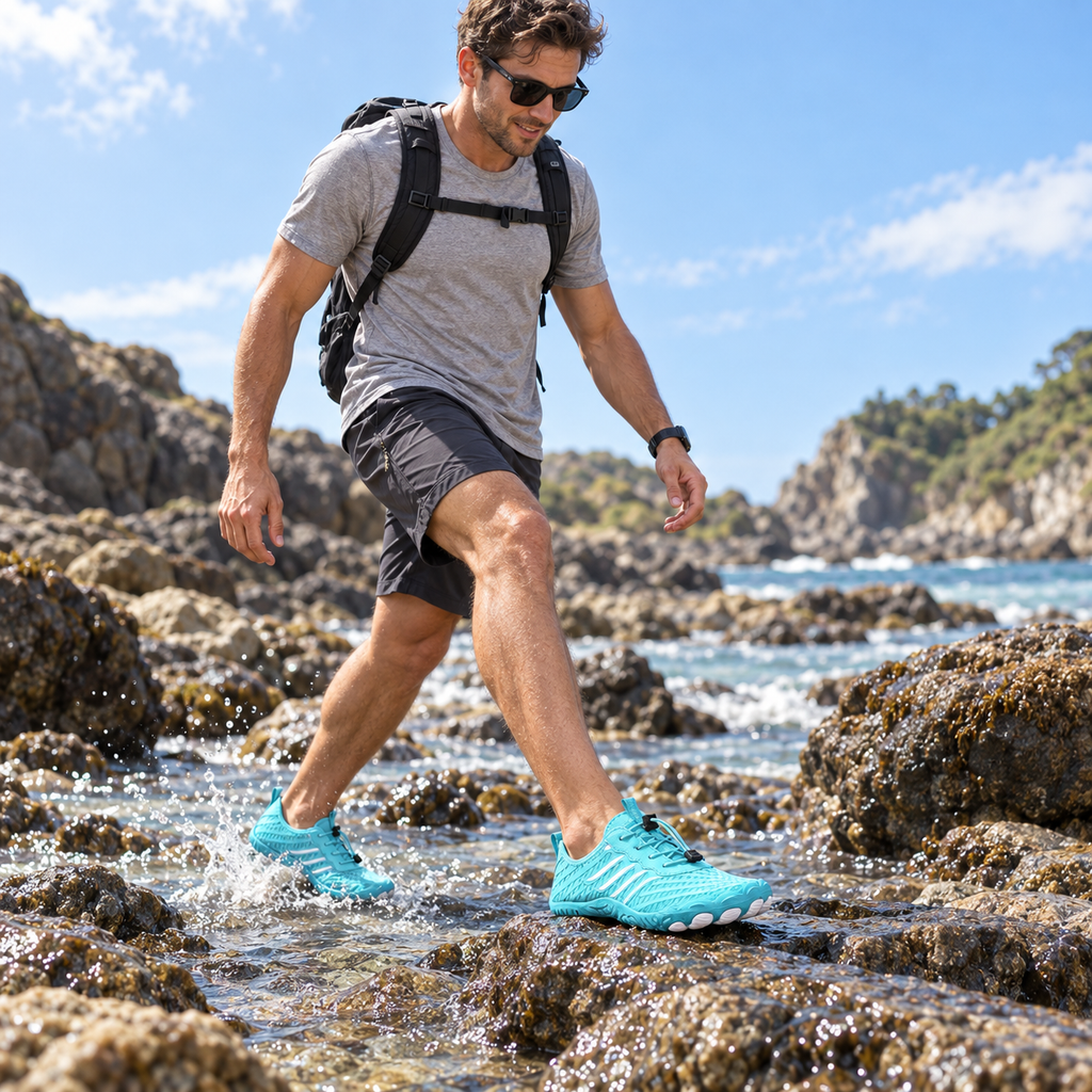 Lightweight Amphibious Water Shoes — Fast-Drying, Flexible Barefoot